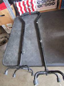 lot 188 image: 2  FOUR PRONG CANES
