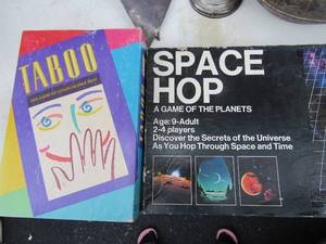 lot 278 image: game lot - taboo and space hop a game of the planets