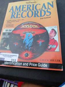 lot 315 image: Warmans American Record Identification and price guide book
