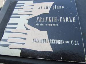 lot 316 image: At the piano Frankie Carle Composer for columnbia records, c-23