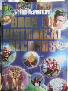 lot 322 image: Norris McWhirters book of record listings