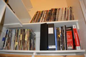 lot 35 image: Woodworking Magazines, Grainger and Uline Catalogs