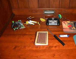 lot 19 image: Protocol Remote and Model Helicopter, Plus Mini Model Drone and Protocol Remote