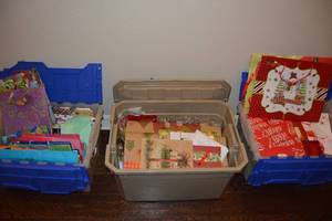 lot 93 image: Christmas and Special Occasion Gift Bags and Bows