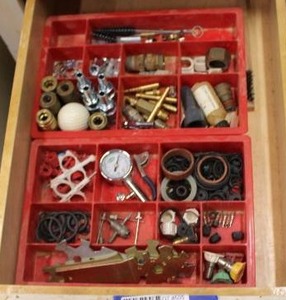lot 505 image: Tools and Accessories for Air Compressor - Top Drawer