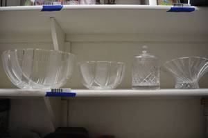 lot 210 image: Lead Crystal Bowls