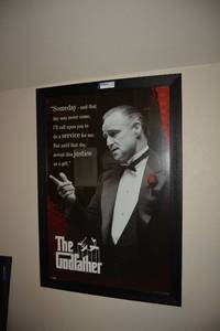 lot 253 image: The Godfather Poster