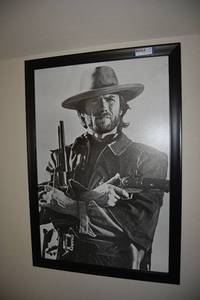 lot 256 image: Clint Eastwood Poster