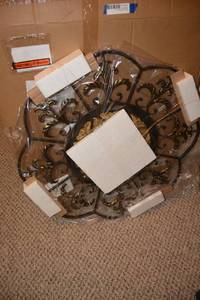 lot 272 image: Decorative Metal Wall Art still in Box