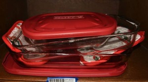 lot 202 image: Anchor Hocking Cookware and Storage Lids