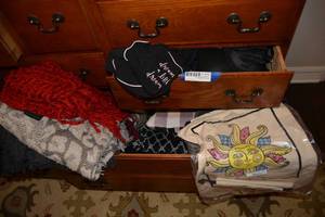 lot 289 image: Ladies Sleepwear, Shawls, and Bras (One with Tag 36DDD)