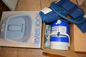 lot 325 image: Foot Saver, and CryoCuff Compression System