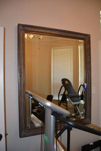 lot 345 image: Beveled Wall Mirror - 43W x 55H