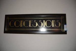 lot 235 image: Concessions Sign