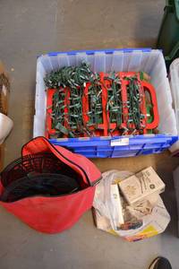 lot 389 image: Christmas Lights and Plastic Light Reels