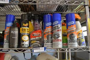 lot 405 image: Automotive Cleaners Wax, Engine Degreader, Bug and Tar Remover, Glass Polish