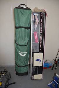 lot 432 image: TCU Tailgate Tent and Shade Wall and Quick Shde Tent