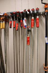 lot 514 image: Bessey Red Clamp Set - 4