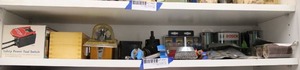 lot 581 image: Safety Power Tool Switch, Router Bits, and More see pictures