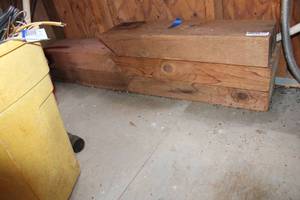 lot 657 image: 4x8 Planks with Angle Cuts
