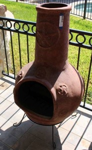 lot 472 image: Chiminea with Stand