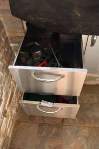 lot 466 image: Grill Cleaning Tools, Hand Towels and Aprons