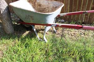 lot 629 image: Ace Wheelbarrow with Air-less Tire and Metal Handles