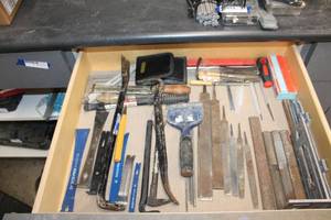 lot 587 image: Metal Files and Crow Bars