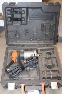 lot 588 image: Ridgid Case with Trim Router