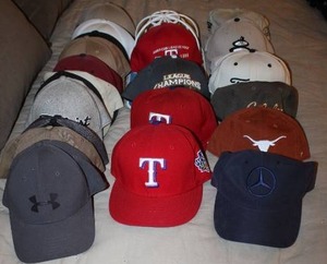 lot 702 image: Ballcaps Texas Rangers, Ping, Titelist and More