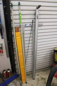 lot 617 image: Greenlee Glo Stix, Steel Rulers
