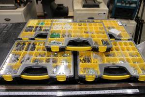 lot 612 image: Stanley Organizers with Hardware
