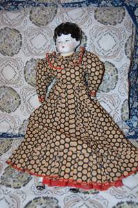 lot 66 image: Vintage Porcelain Doll