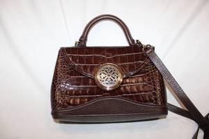 lot 721 image: Purses Purse and Wallet Set Brown Leather marked Brighton