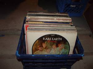 lot 13 image: Crate and Generous lot of Vinyl Records, All in Playing Condition See Pictures