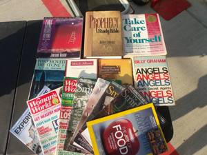 lot 26 image: Various Paperback Books and Food Magazines