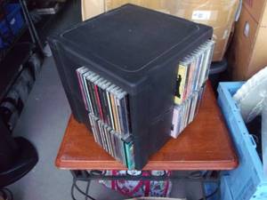 lot 98 image: Generous lot of CDs and Display. See Pictures for Artist and Album Information