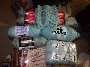lot 113 image: Generous Lot of New Yarn Various Brands, Colors, and Textures