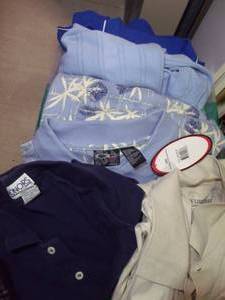 lot 176 image: Lot of Mens Polo Shirts, Different Brands XL