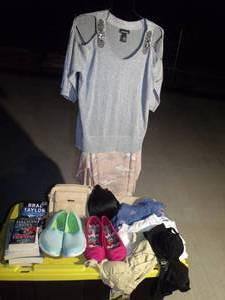 lot 179 image: Womens clothing, Shoes Size 12, and Books , Blouses, Lane Bryant XLXXl