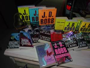 lot 200 image: Generous Quantity J.D. Robb Books