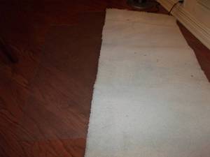 lot 240 image: Office Floor Mat for Rolling Chair and Runner of Carpet