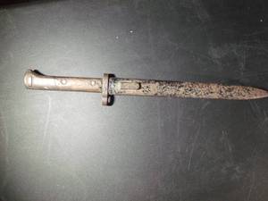 lot 263 image: Vintage WWI Era Austrian Hungarian M95  1895 Steyr Mannlicher Bayonet