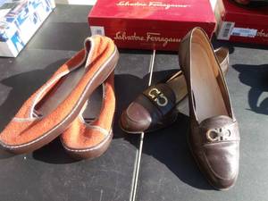 lot 278 image: Womens Salvatore Ferragamo Loafers and Slip ons, size 12