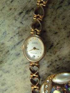 lot 316 image: Ladies Watch and Earring sets with broaches to match