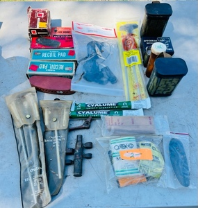 lot 20 image: Big Lot of Shooting Assessories- Including Recoil Pads &amp Cleaning Rods