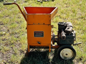 lot 38 image: Gas Engine Powered Montgomery Ward Wood Chipper