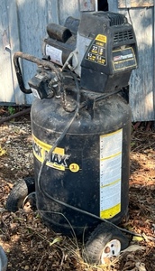 lot 49 image: Coleman Powermate Black Max 27 Gallon Direct Drive Air Compressor&nbsp