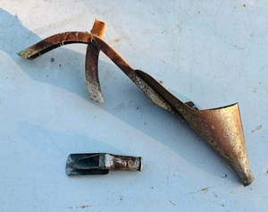 lot 102 image: Vintage Brookline M-1110 Oil Can Spout &amp Vintage Oil Can OpenerFiller Spout