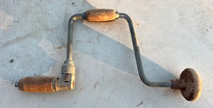 lot 107 image: Rare Vintage 14&nbsp Bit Brace 114 Hand Drill
